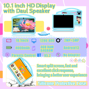 Yüksek performanslı MTK çocuklar Tablet toplu toptan Infantil eğitim <span class=keywords><strong>Android</strong></span> oyun çift kamera 4000mAh Octa çekirdek işlemci 4GB - Product Image 5
