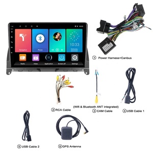 2 din车载多媒体播放器Android 10 Wifi导航GPS Autoradio For Mercedes Benz C Class 3 W204 2006 - 2011 - Product Image 6