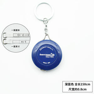 Mini Chất Lượng Cao Tự Động Có Thể Thu Vào Keychain Băng May Đo Phong Cách Cổ Điển DIY Logo In Ấn Bền Kim Loại Keychain - Product Image 4