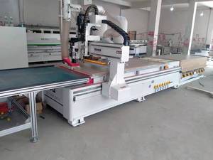Hausser高品質1328 Cnc 3軸AtcウッドルーターCNCマシン、自動ロードおよびアンロードシステム付き - Product Image 6
