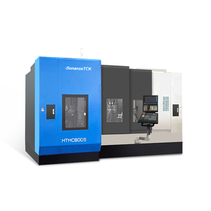 Máquina fresadora de torno CNC de 5 ejes HTM800S que garantiza una alta precisión y eficiencia en operaciones de mecanizado multieje - Product Image 3