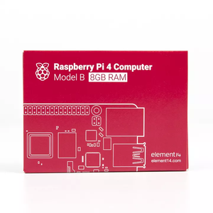 RASPBERRY PI 4 4GB Computadora de placa única 2,4 GHz 4 Core 4GB RAM Broadcom BCM2712 Brazo Original En stock RASPBERRY PI 4 4GB/8GB - Product Image 1