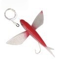 red with hook