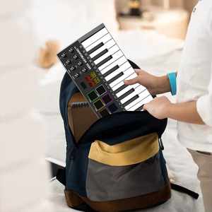 Konix <strong>MIDI</strong> <strong>Controller</strong> Piano 25keys ARP Auto Zccompaniment Function Electronic Piano - Product Image 2