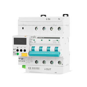 485 4P WIFI disyuntor PC control Tuya temporizador inalámbrico de Control remoto inteligente reenganche automático inteligente interruptor <span class=keywords><strong>RCBO</strong></span>/RCCB - Product Image 2