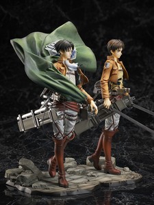 ราคาถูกขายส่งอะนิเมะAction Figure Captain Levi Eren Jaegerรูปปั้นพีวีซีของเล่นสะสม - Product Image 2