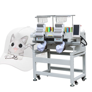 High Speed Automatic <strong>Computer</strong> in Factory Cheap Hat Embroidery <strong>Machine</strong> 3d Embroidery <strong>Machine</strong> Two Heads - Product Image 2