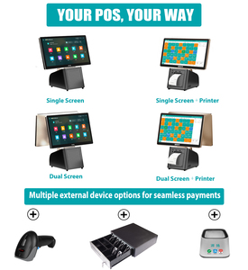 Pos Hệ thống thiết bị đầu cuối loa tất cả trong một Android tiền mặt đăng ký 58 Mét được xây dựng trong máy in cho nhà hàng máy tính POS caja thiết bị - Product Image 6