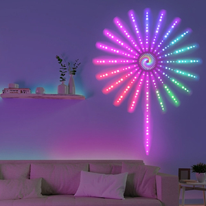 <span class=keywords><strong>LED</strong></span>装飾雰囲気ライトRGB色変更5Vフェスティバルカラフル花火ライトストリップセット - Product Image 3