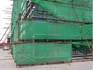 HDPE-Red de sombra de malla fina estabilizada con rayos UV, red de seguridad para construcción de edificios, cobertura de seguridad para arena de carbón
