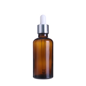 免费样品30毫升50毫升100毫升琥珀色玻璃滴管瓶与纸管 - Product Image 3