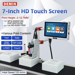 Direkter Hersteller Verkauf S10 Kleine automatische Inkjet-Codier maschine für Kunststoff verpackungen Online-Codier flaschen Boxen Etiketten QR