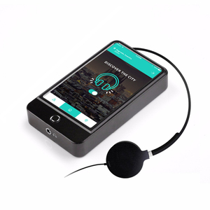 Smart electronic translator device language 5.5 pollici IPS android digital tour guide exhibition conference IR audio guide system - Product Image 5