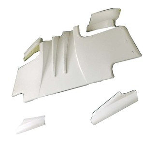 Untuk 1989-1993 Nissan <span class=keywords><strong>Skyline</strong></span> R32 TS gaya <span class=keywords><strong>Diffuser</strong></span> belakang (7 buah/set) dengan 2 temukan Tengah dan <span class=keywords><strong>4</strong></span> sisi Addon serat kaca - Product Image 2