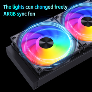 SNOWMAN 240mm RGB Water Cooling <strong>System</strong> High Performance Processor Liquid Cooler with Silent <strong>Operation</strong> Air Radiator <strong>Computer</strong> Use - Product Image 6
