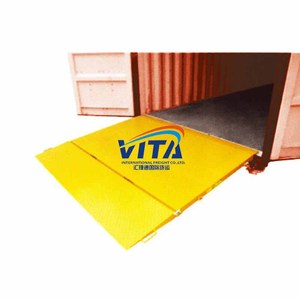 Fabbrica 8Ton carrelli elevatori rampa su misura contenitore di carico e scarico rampa per magazzino rampa di carico buon prezzo - Product Image 1