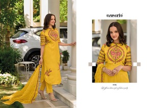 新款时尚设计设计师kurtis裤，带Dupatta，适用于户外和休闲服，出口价格优惠 - Product Image 5
