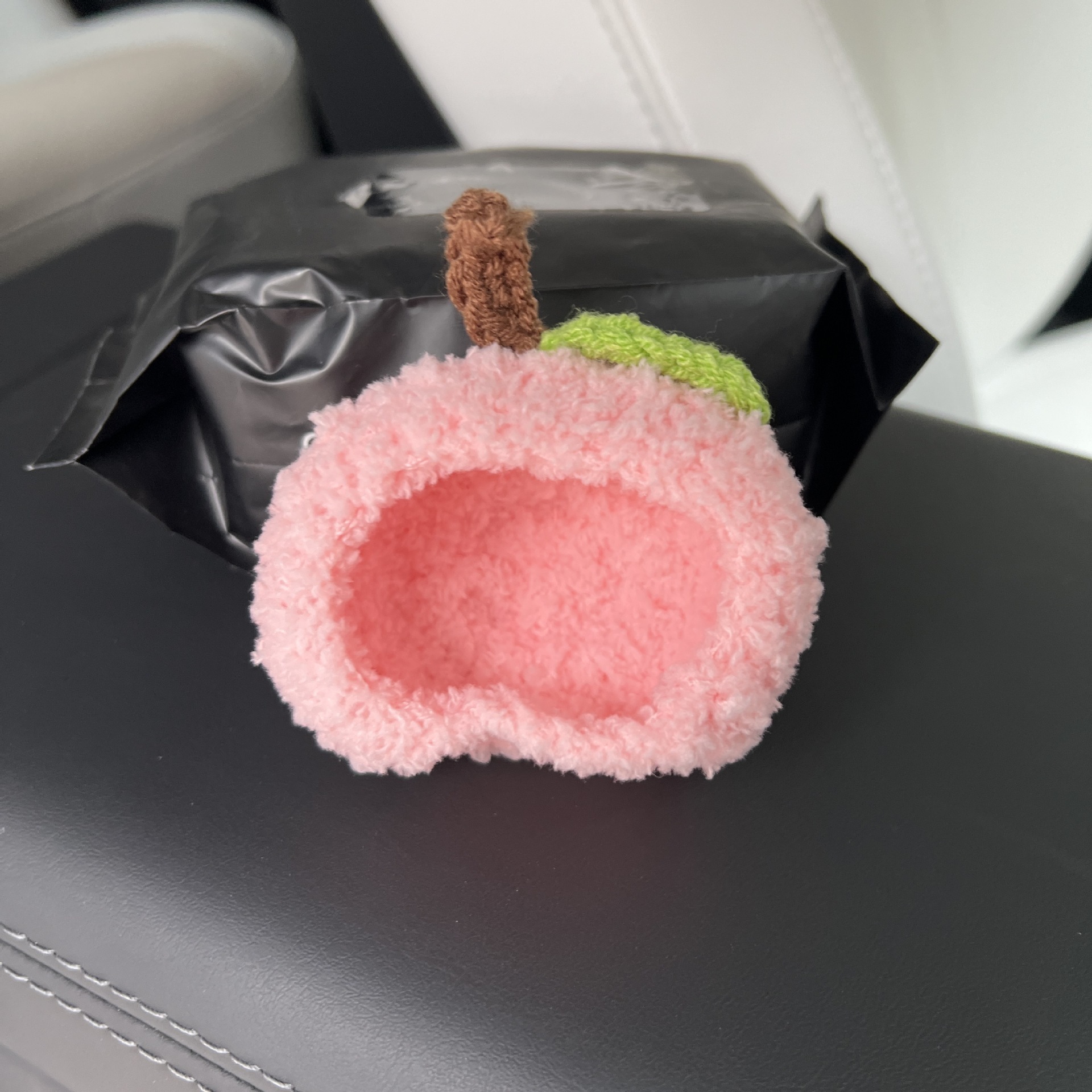 Pink peach headgear