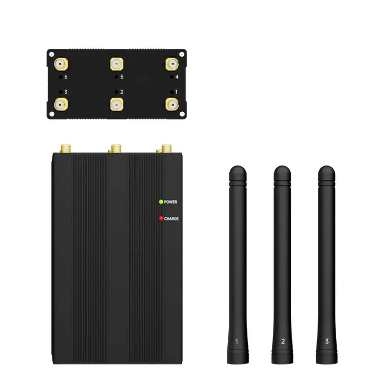 S6 휴대용 6 안테나 차단 2G/3G/4G/GPS/GSM/WIFI/휴대폰 신호 스파이 방지 장치 RF 신호 감지기 리피터