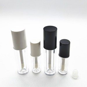 High Quality New Style <strong>2.5ml</strong>/1.3ml Silver <strong>Empty</strong> Plastic Lip Balm Tube Lip Gloss Tube Lip Gloss <strong>Bottle</strong> Lipstick Tube - Product Image 3