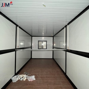 JJM 20ft Estructuras de acero Prefabricadas Plegable Living Home Casas modulares prefabricadas Casa contenedor plegable apilable - Product Image 3