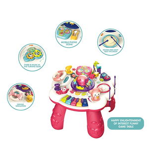 <strong>Multi</strong> <strong>Function</strong> <strong>Game</strong> <strong>Table</strong> Baby Activity Center Educational Learning <strong>Table</strong> for Child Toddler - Product Image 4