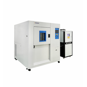 Cámara de prueba de choque frío y caliente de laboratorio de tres compartimentos Máquina de prueba de simulación de clima ambiental de cambio de temperatura rápido - Product Image 2