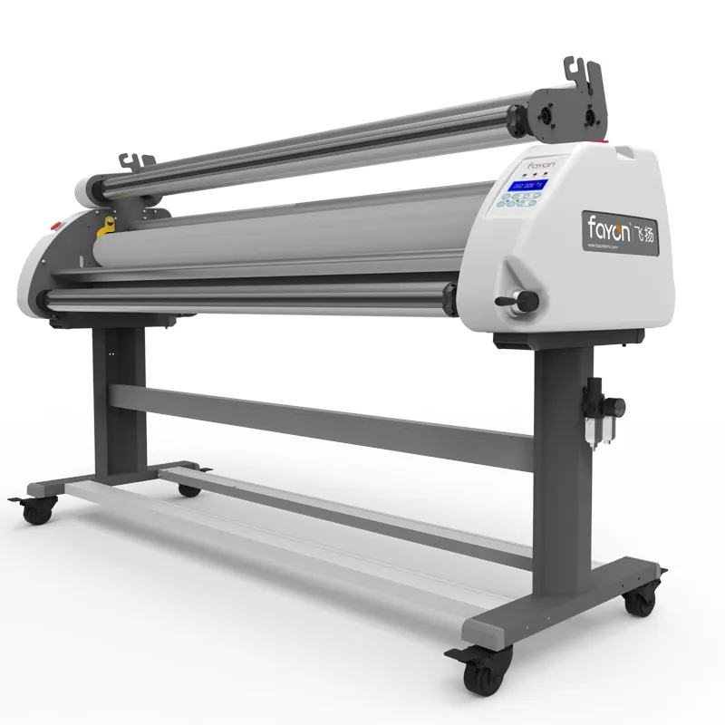 Fayon Mesin Laminator Gulung Dingin, 1600DA 160Cm Otomatis Kecepatan Tinggi