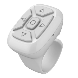 S18 Portable Smart Wireless Wireless Ring Remote <strong>Control</strong>(White)