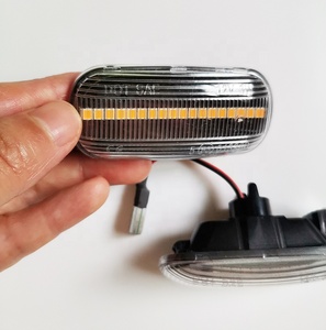 ใหม่ล่าสุดขายร้อนควันเลนส์แบบไดนามิก LED เลี้ยวไฟสัญญาณด้านข้างสำหรับ Audi A3 S3 A8 TT - Product Image 2