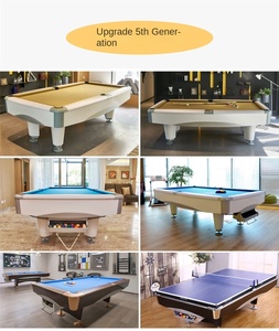Nhà Sản Xuất Bảng Hồ Bơi 8ft Chất Lượng Cao Thương Mại Snooker Bảng Cho Gia Đình Giải Trí 8 Bàn Hồ Bơi - Product Image 2
