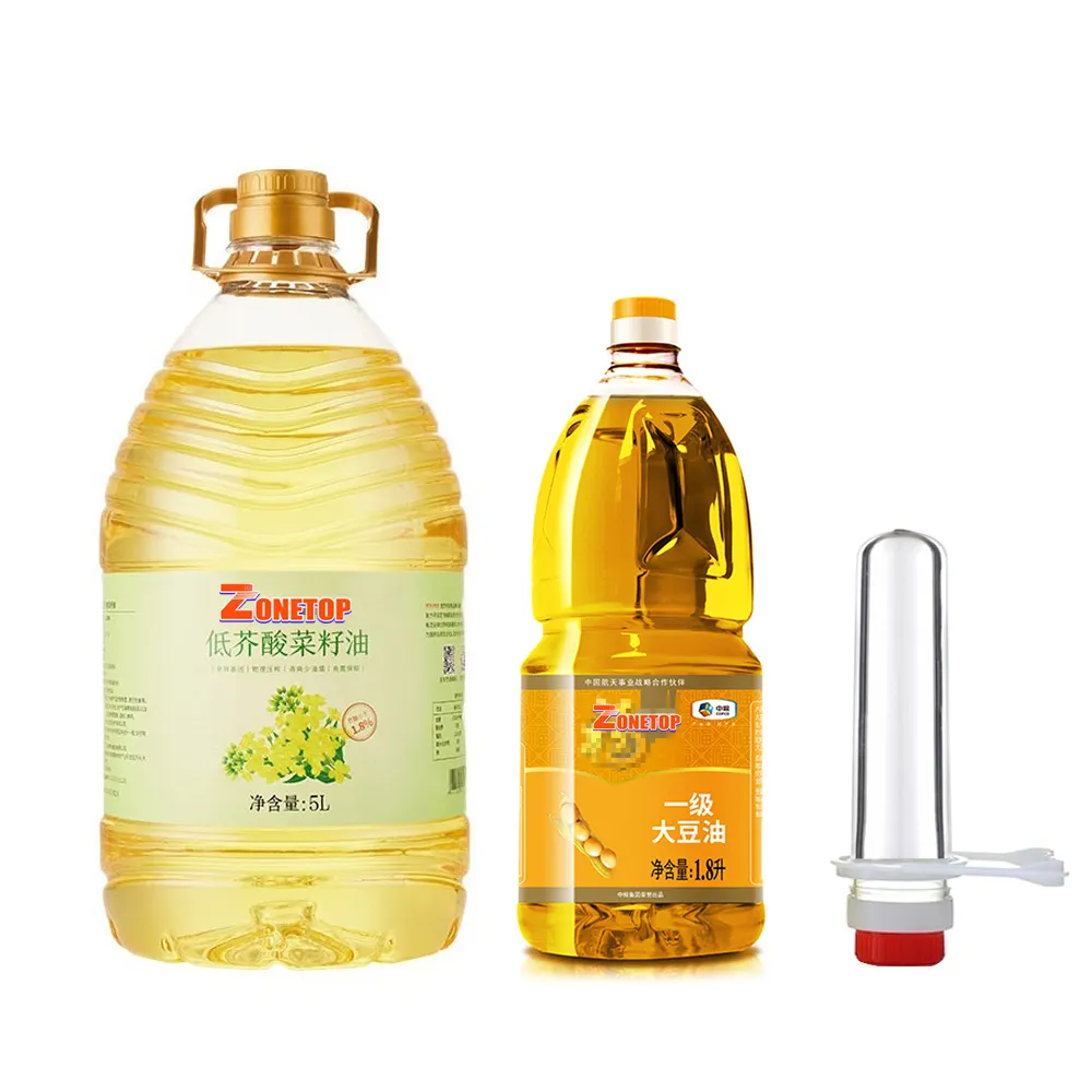 Manufacturer Price High Transparency Clear Plastic Oil Preform PET Bottle