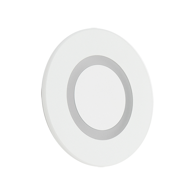 Éclairage avant rond