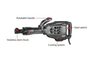 TEH Búa SDS Max <span class=keywords><strong>Kango</strong></span> Chuôi Lục Giác Búa Phá Hủy Búa Khoan Điện 220V - Product Image 6