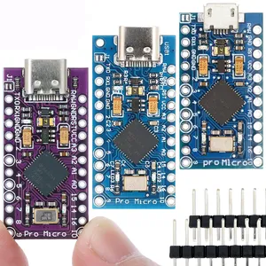 Pro Micro ATmega32U4 5V 16MHz Original-Chip Ersetzen Sie ATmega328 für Arduino Pro Mini mit 2-reihigem Stift kopf für Leonardo UNO R3