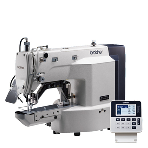 Brother K-430HX Electronic Direct Drive Lock Stitch Bar Tacker With Digital Tension,89 Pre-<strong>programmed</strong> <strong>Patterns</strong>,needle Cooler - Product Image 1