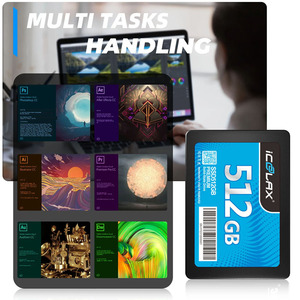 Icoolax SSD 128GB 256GB 512GB 1TB 2TB Đĩa trạng thái rắn đĩa HDD 2.5 "HD SSD FLASH Ổ cứng - Product Image 5