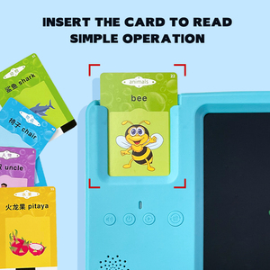 2-IN-1 Read & Write Learning Toys lavagna elettronica per Smart Card per bambini IN età prescolare macchina per l'apprendimento - Product Image 5