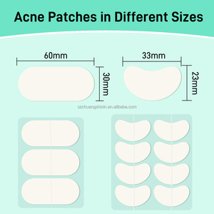 Du Lịch Kích Thước Thân Thiện Với Môi Hydrocolloid Mụn Trứng Cá Các Bản Vá Lỗi Phân Hủy Sinh Học Màu Xanh Lá Cây Vẻ Đẹp Nhãn Hiệu Riêng Cho Bền Vững Mụn Điều Trị - Product Image 6