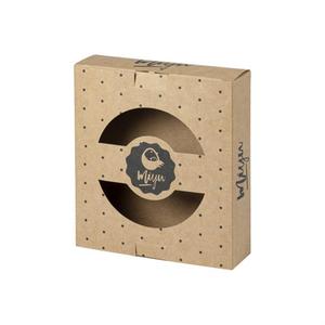 Großhandel benutzer definierte LOGO bedruckte Karton Papier verpackungs boxen mit sauber öffnendem Anzeige fenster