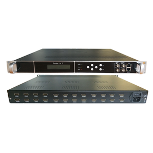 IPTV H.264 HD MI zu IP Encoder Digital-TV-Kopfs telle IPTV-System 24 Kanäle HD IP-Encoder mit 256 SPTS 4 MPTS UDP-Ausgang - Product Image 2