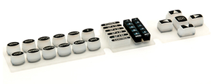 Tastiera a pulsante personalizzata in Silicone con tastiera a pulsante sulla tastiera a membrana con pulsante spento, tastiera in gomma - Product Image 4