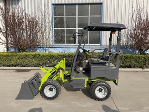 Drum Brake Pneumatic <strong>Tyre</strong> HL-60 Motor 0.4ton Capacity Mini Wheel Loader Electric Loader - Product Image 3