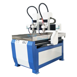 Máquina enrutadora CNC de madera, cabezal de doble husillo Mach3, Control USB, enrutador CNC de madera pequeño, corte de grabado 6090 - Product Image 3
