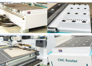 ATCネスティングCNCルーター木工用高精度自動工具交換システム - Product Image 6