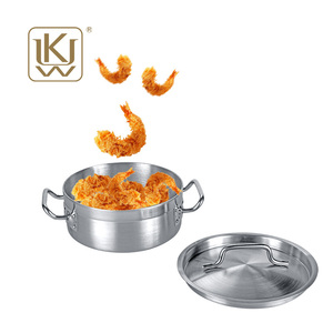 Bán Buôn Kích Cỡ Khác Nhau Lớn Nồi Nước Sốt Thương Mại Thép Không Gỉ Súp Kho Chậu Với Nắp - Product Image 5