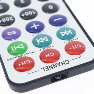 Placa de aprendizaje MCU de 38khz, decodificador infrarrojo con control remoto IR para protocolo de control remoto MP3, Reproductor MP4