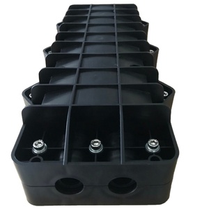 FTTH al aire libre impermeable FOSC 24/48/96/144 núcleos caja de unión de fibra óptica en Línea 2 en 2 salida caja de empalme de fibra óptica en línea - Product Image 6