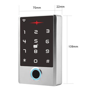 WiFi Tuya App Smart Door <strong>Lock</strong> RFID Card Reader Metal <strong>Keypad</strong> Standalone Door Access Control <strong>System</strong>