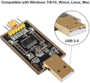 Aismartlink FT232RL USB-zu-TTL-Adapter für Entwicklungs projekte, USB-zu-Serien-Konverter mit echtem FTDI USB UART - Product Image 4